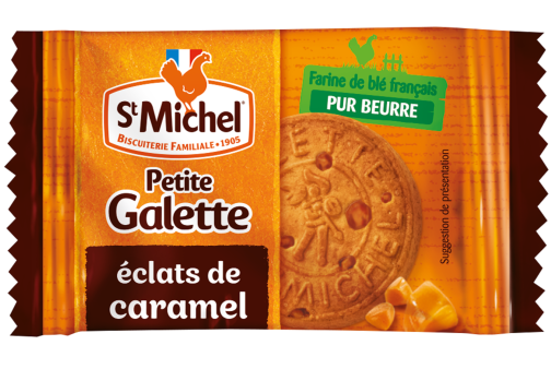 ST MICHEL St Michel galettes caramel 130g pas cher 